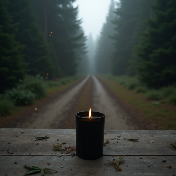 Forest of Shadows heavy metal Candle